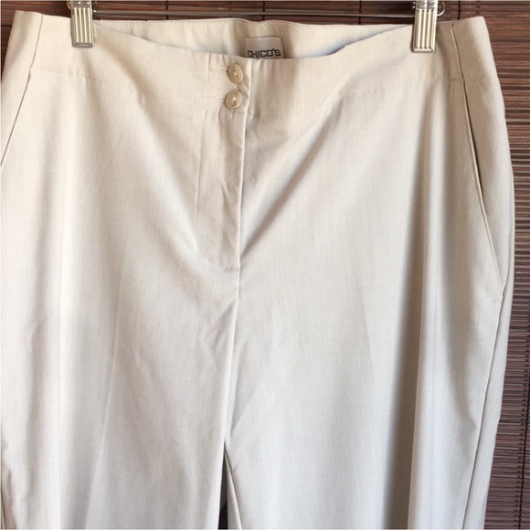 Lot of 2 Chico’s light weight pants - size 1.5 (10). EUC - selling as one lot - Picture 4 of 7